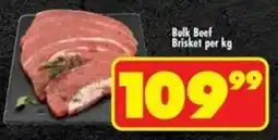 Shoprite Bulk Beef Brisket offer
