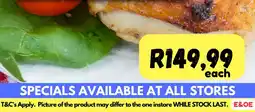 Die Visfabriek Chicken offer