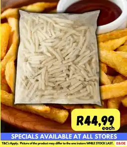 Die Visfabriek Frozen French Fries offer