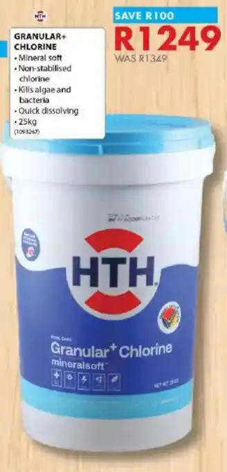 HTH Granular+ Chlorine mineralsoft
