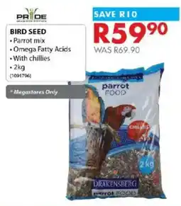 Chamberlain Pride Bird Seed offer