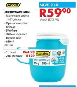 Chamberlain ADDIS MICROWAVE MUG offer