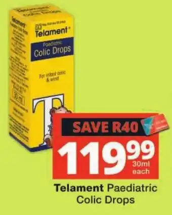 Telament Paediatric Colic Drops