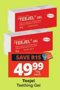 Checkers Teejel Teething Gel offer