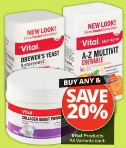 Checkers Vital Collagen Boost Powder offer