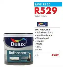 Chamberlain Dulux Bathroom+ offer