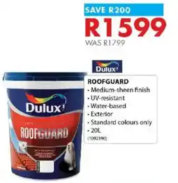 Chamberlain Dulux Roofguard offer