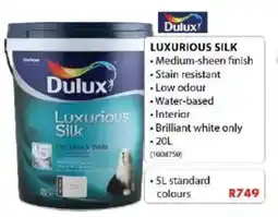 Chamberlain Dulux Luxurious Silk offer