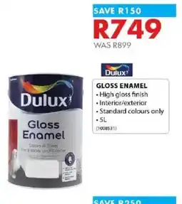 Chamberlain Dulux Gloss Enamel offer