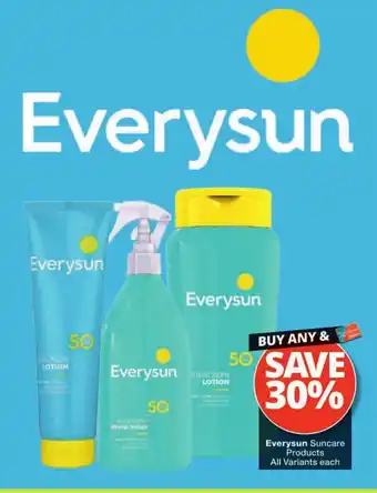 EverySun Suncare Products