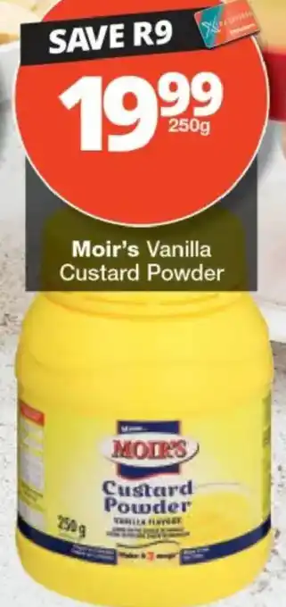 Moir's Vanilla Custard Powder