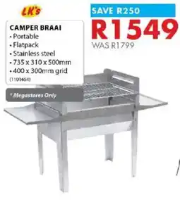 Chamberlain CAMPER BRAAI offer