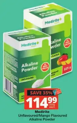 Checkers Medirite Alkaline Powder offer