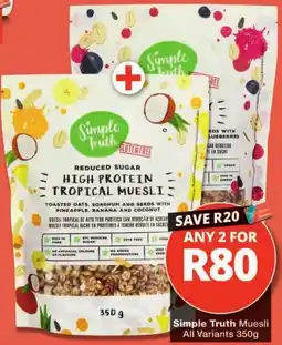 Checkers Simple Truth Muesli offer