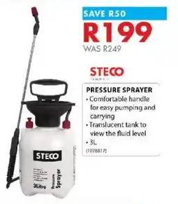 Chamberlain STECO Pressure Sprayer offer