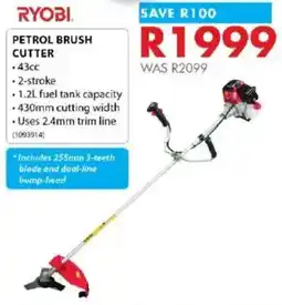 Chamberlain RYOBI PETROL BRUSH CUTTER offer