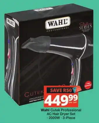 Wahl Cutex Professional AC Hair Dryer Set