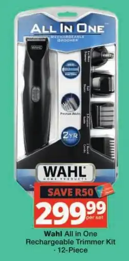 Checkers Wahl All in One Rechargeable Trimmer Kit offer