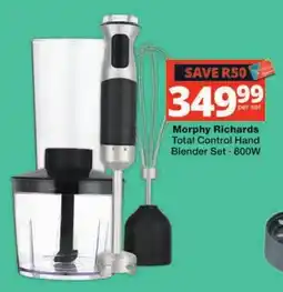 Checkers Morphy Richards Total Control Hand Blender Set offer