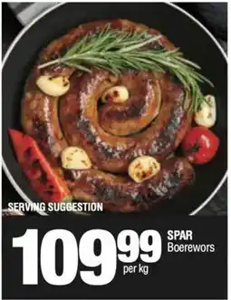 KwikSpar SPAR Boerewors offer
