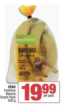 KwikSpar SPAR freshline Banana Snack Pack offer