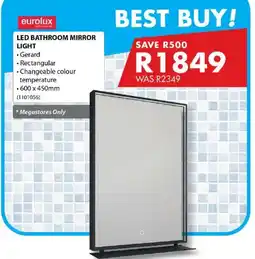 Chamberlain LED BATHROOM MIRROR LIGHT Gerard offer