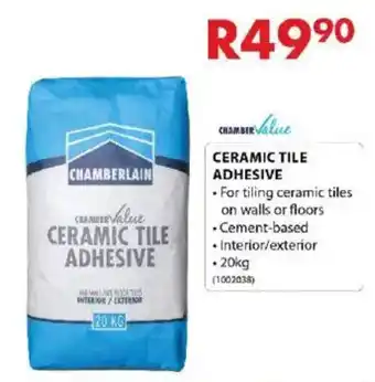 Chamberlain Value Ceramic Tile Adhesive