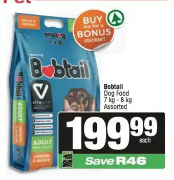 Bobtail Dog Food Assorted