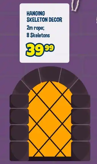 Hanging Skeleton Decor
