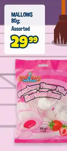 The Crazy Store Gordons Sweets Strawberry Flavour Filled Marshmallows Assorted offer
