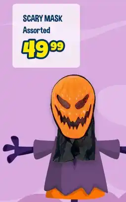 The Crazy Store Scary mask assorted offer