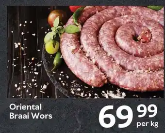 Oriental Braai Wors