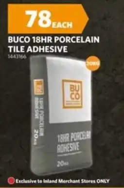 BUCO Buco 18hr porcelain tile adhesive offer