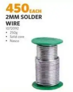 BUCO Solder wire offer