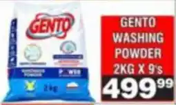 Advance Cash n Carry Gento washing powder offer