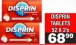 Advance Cash n Carry Disprin Tablets offer