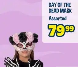 The Crazy Store Day of the dead mask assorted offer
