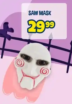 The Crazy Store Saw mask offer