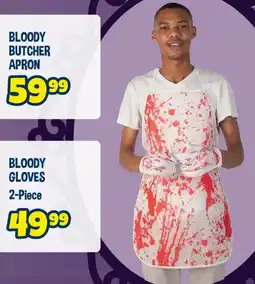 The Crazy Store Bloody butcher apron offer