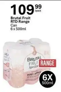 Brutal Fruit RTD Range Can