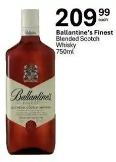 Liquor City Ballantine's Finest Blended Scotch Whisky offer