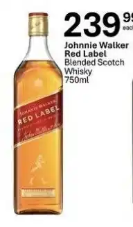 Liquor City Johnnie Walker Red Label Blended Scotch Whisky offer