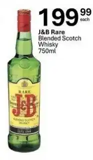 Liquor City J&B Rare Blended Scotch Whisky offer
