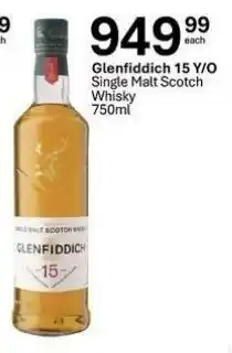 Liquor City Glenfiddich 15 Y/O Single Malt Scotch Whisky offer