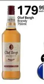 Liquor City Olof Bergh Brandy offer
