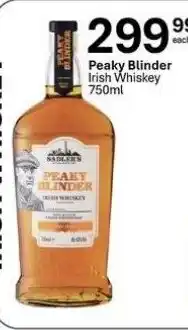 Peaky Blinder Irish Whiskey