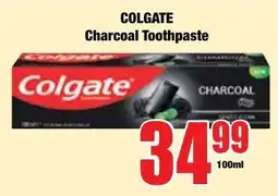 Boxer Superstores Colgate Charcoal Toothpaste offer