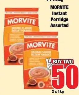 Boxer Superstores MORVITE Instant Porridge Assorted offer