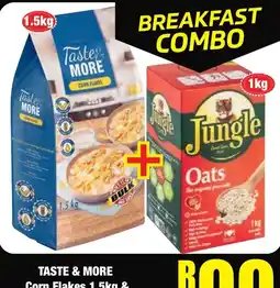 Boxer Superstores Taste & More Corn Flakes & Jungle Oats offer