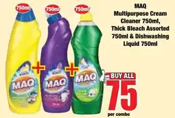 Boxer Superstores MAQ Multipurpose Cream Cleaner Thick Bleach Assorted offer
